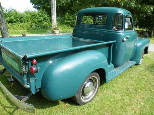 1950 chevy 5-window short bed survivor rust free!!!