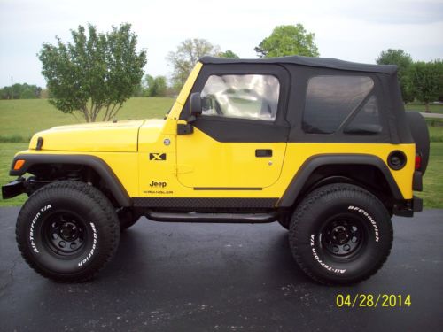 2006 jeep wrangler x sport utility 2-door 4.0l