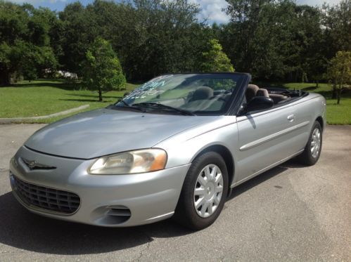 2003 chrysler sebring lx convertible