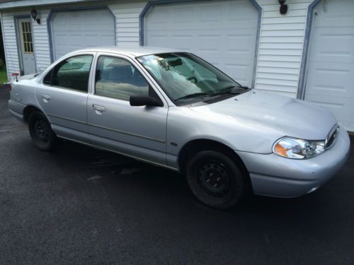 2000 ford contour se bi-fuel gasoline and natural gas 136k state fleet car nice!