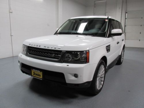 11 land rover range rover sport hse 4x4 white harman/kardon audio