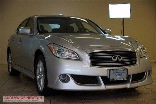 2012 gray infiniti m 37x awd 3.7l v6 low miles 28k bose sys nav leather keyless