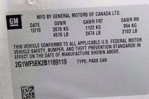 2011 Chevrolet Impala LS, US $11,000.00, image 4