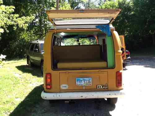 1972 volkswagen vanagon westfalia edition