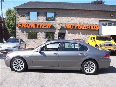 750li 7 series low miles 4 dr sedan automatic gasoline 4.8l v8 fi dohc 32v sterl