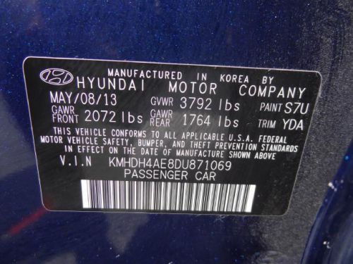 2013 Hyundai Elantra GLS, US $15,450.00, image 28