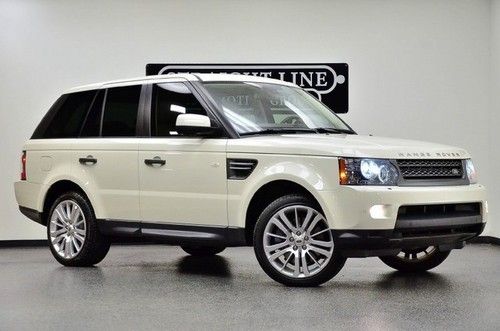 2010 range rover sport hse white low miles luxury pkg