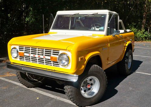 1975 ford bronco custom sport utility 2-door 5.0l