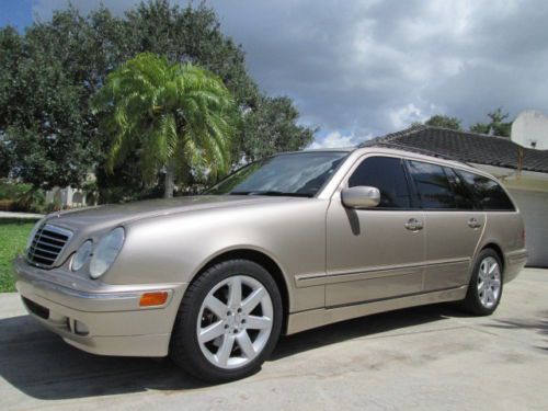 02 two owner florida wagon! third row seat! leather bose! low miles! don&#039;t miss!