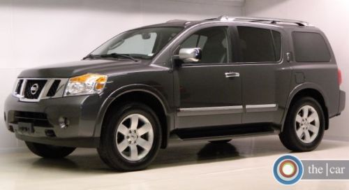 2010 armada titanium 4x4 leather moonroof 8 pass new tires 1 ownr