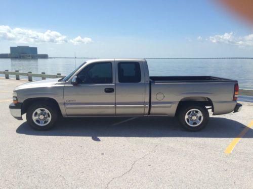 2002 **chevrolet silverado 1500 ls ext cab pickup 4-door -no reserve!! tampa,fl*