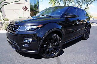 14 rover evoque blacked out navigation backup camera pano roof 20&#034; wheels wow