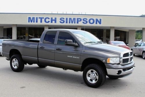 2003 dodge ram slt 2500 4x4 heavy duty lwb crew cab cummins diesel leather!!