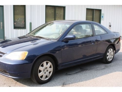 2001 honda civic automatic 2-door coupe non smoker no reserve sunroof
