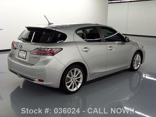 2011 LEXUS CT200H PREMIUM HYBRID SUNROOF NAV REAR CAM TEXAS DIRECT AUTO, US $23,980.00, image 4