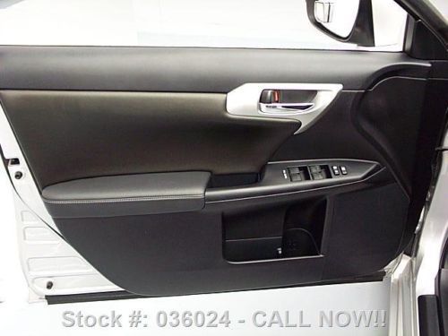 2011 LEXUS CT200H PREMIUM HYBRID SUNROOF NAV REAR CAM TEXAS DIRECT AUTO, US $23,980.00, image 14