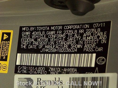 2011 LEXUS CT200H PREMIUM HYBRID SUNROOF NAV REAR CAM TEXAS DIRECT AUTO, US $23,980.00, image 22