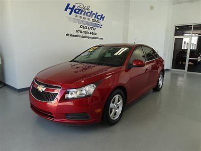 4dr sedan lt w/1lt low miles automatic gasoline 1.4l 4 cyl crystal red metallic