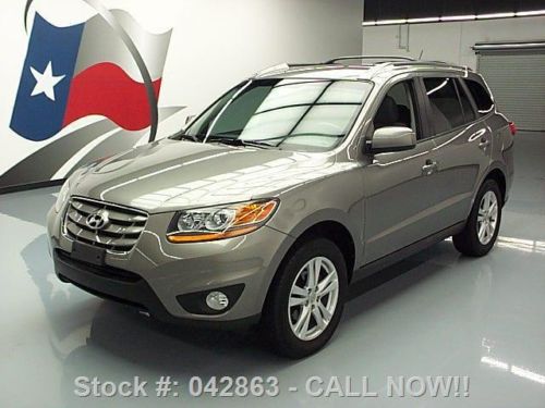 2011 hyundai santa fe se cruise ctrl roof rack only 76k texas direct auto