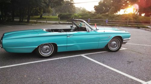 1965 thunderbird convertible tripower