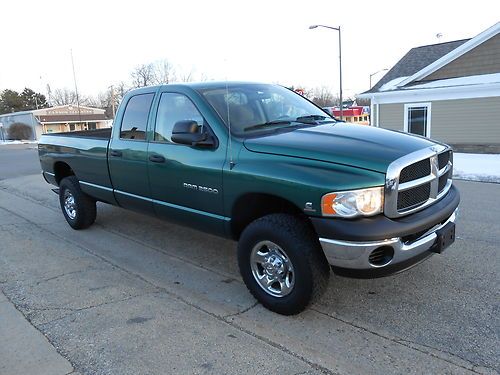 Slt4 door crew cab long bed 4x4 (6 speed manual cummins power package) nice !