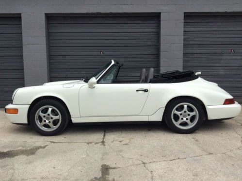 1992 porsche 911 carrera 2 convertible