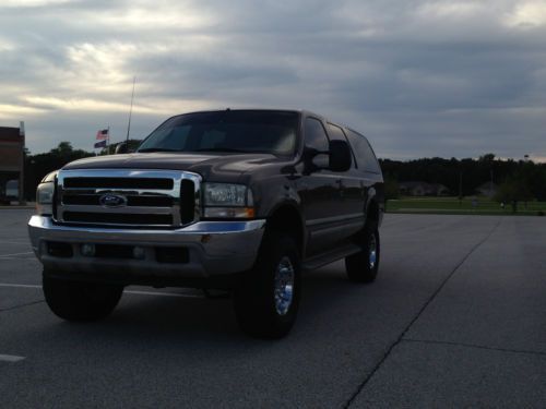 2003 ford excursion rwd 7.3l powerstroke diesel lifted florida vehicle
