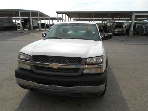 Government surplus vehicle!!! - 2003 chevrolet 2500hd 2wd!
