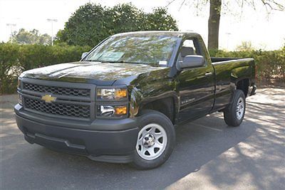 Chevrolet silverado 1500 work truck new 2 dr truck automatic 4.3l blk