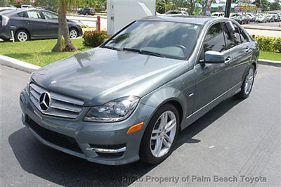2012 mercedes c25d diesel 26k miles warranty fl