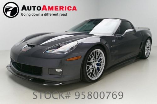 2009 chevy corvette zr1 32k mile nav hud supercharged bose clean carfax