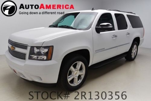 2014 chevy suburban 4x4 ltz 34k miles rearcam nav sunroof vent seat 1 owner