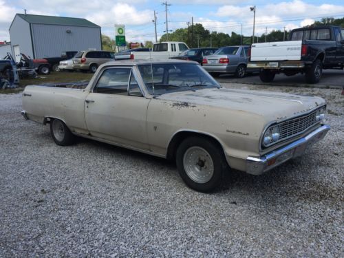 1964 chevy el camino project car barn find no reserve runs and drives