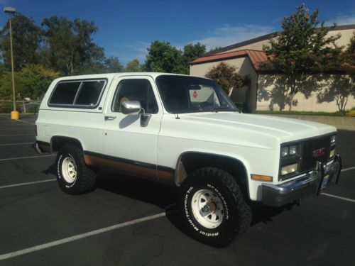 1989 gmc jimmy original paint low miles rust free chevy k5 blazer