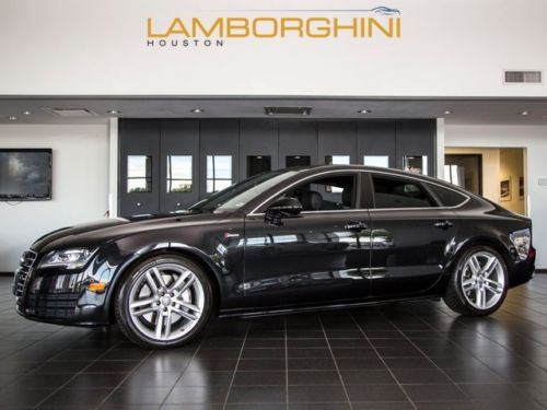 2013 audi a7 premium plus 19 wheels sport pkg bose nav phantom black pearl