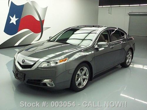 2010 acura tl tech sh-awd sunroof nav rearview cam 57k texas direct auto