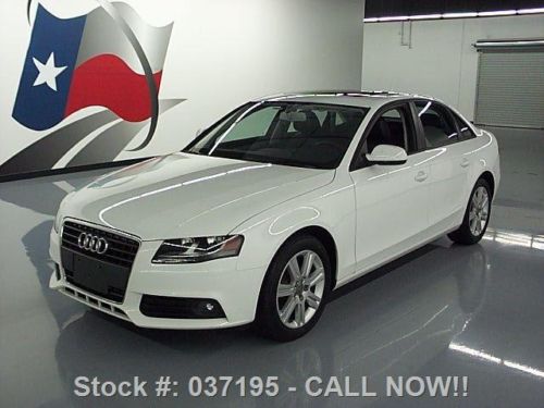 2011 audi a4 2.0t premium sedan htd leather sunroof 32k texas direct auto