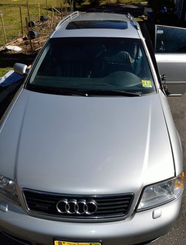 Audi a6 avant quattro wagon 2000 damaged collision  only 54480 miles