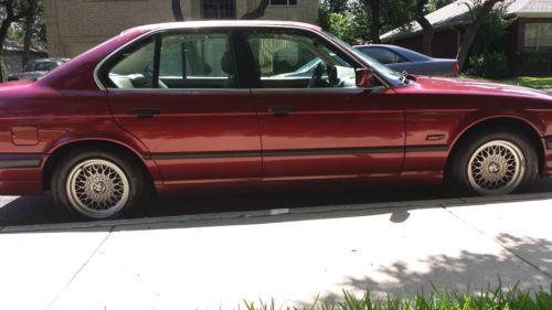 1995 bmw 525i base sedan 4-door 2.5l; good condition, but needs paint job.