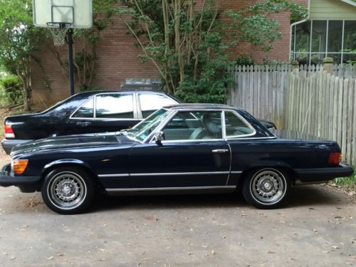 1984 mercedes-benz 380sl base convertible 2-door 3.8l