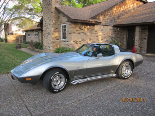 1978 chevrolet corvette silver anniversary edition coupe 2-door 5.7l