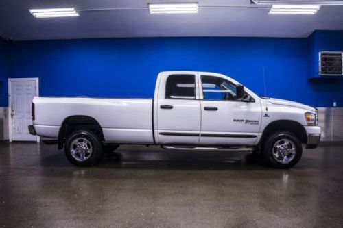 5.9l cummins diesel long bed crew cab nerf bars tow pkg power locks &amp; windows