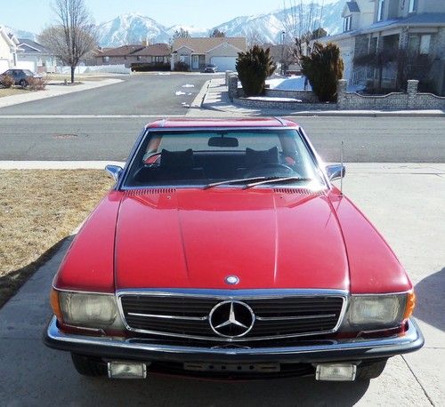 1972 mercedes 500 sl 30k miles hard to find imported from germany/ gray market