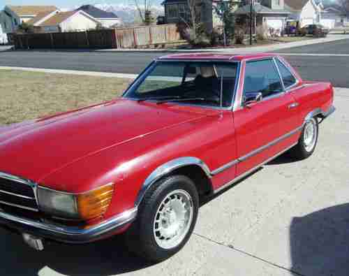 1972 Mercedes 500 SL 30K miles Hard to find Imported from Germany/ Gray market, image 2