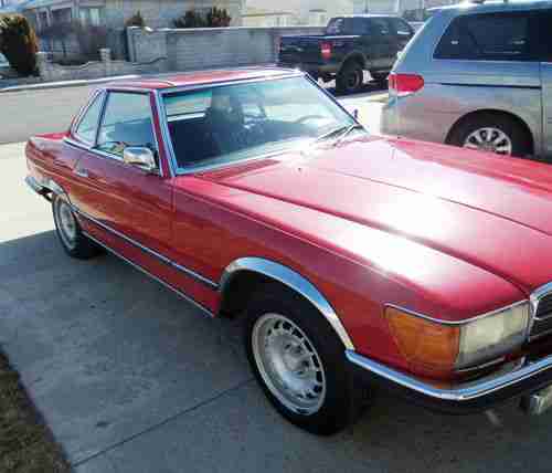 1972 Mercedes 500 SL 30K miles Hard to find Imported from Germany/ Gray market, image 3