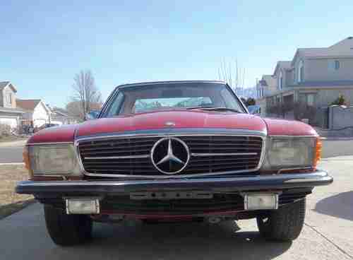 1972 Mercedes 500 SL 30K miles Hard to find Imported from Germany/ Gray market, image 5