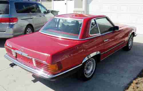 1972 Mercedes 500 SL 30K miles Hard to find Imported from Germany/ Gray market, image 6