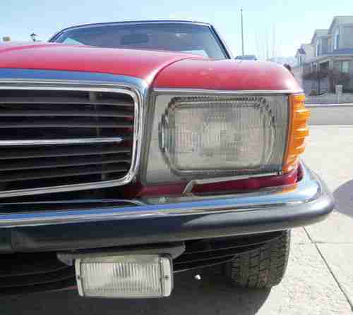 1972 Mercedes 500 SL 30K miles Hard to find Imported from Germany/ Gray market, image 8