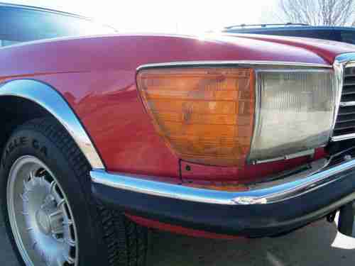 1972 Mercedes 500 SL 30K miles Hard to find Imported from Germany/ Gray market, image 10