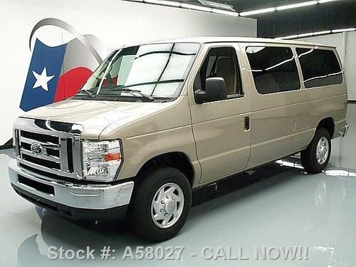 2010 ford e-350 xlt 5.4l v8 12-pass park assist 44k mi texas direct auto